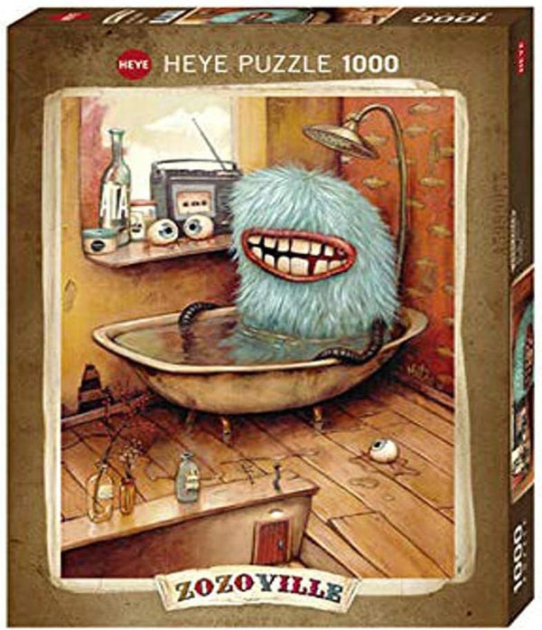 Heye 1000-Piece Bathtub Puzzles