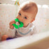 4-Pack Silicone Pacifier Clips with Woven Rope Shape, Flexible Holders for Baby Boys & Girls, Safe for Newborns (Grey)