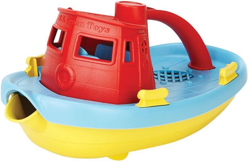 Green Toys My First Tug Boat, Red