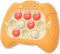 Handheld Game for Kids 6-12 with Lights and Sounds, Sensory Fidget Toy for 6-12 Year Olds - Orange Birthday Gift