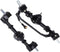 Qiilu C24 Upgrades, C24 Axle Upgrade Metal Front Rear Axle for C14 C24 C34 C44 B14 B24 1/16 RC Car Parts