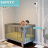 iTODOS Baby Monitor Floor Stand Holder, Compatible with Vtech VM901/VM919/VM819/VM924/VM776/VM818, Strong Heavy Metal
