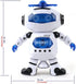 Musical Dancing Walking Robot Toy for Kids, 360° Body Spinning, Flashing Lights, Fun Figure Toy for Toddlers