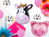 InBy 18pcs Farm Animal Balloons for 1st Birthday Party, Pig Cow Head, First Farm Animal Theme Balloon Garland