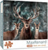 MaxRenard Game 1000 Pieces Jigsaw Puzzle for Adults, Animal Toy Noble Deer Family