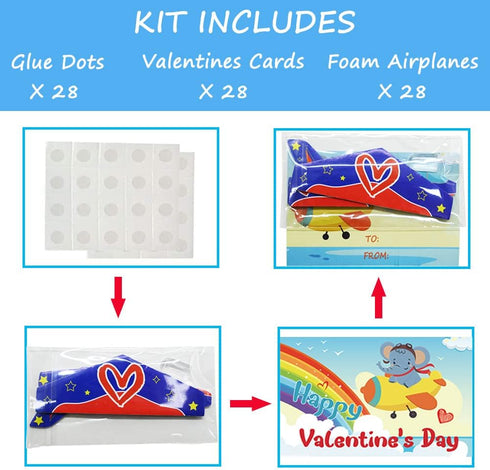 WODMAZ 7 Foam Airplanes Toys for Kids, Different Designs Foam Planes for Boys Girl School Classroom Exchange Prize, Fun