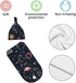 Osvbs Set, Space Galaxy Newborn Swaddle Blanket with Beanie Soft and Stretchy Baby Blanket Swaddle Sack for Boy