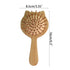 Yuly Set Baby Hair Brush Bamboo Hair Comb Toddler Bathing Head Brush Head Massager Brush Kids Hair Grooming Comb Baby