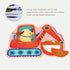 Toi 6 Packs Large Piece Toddler Jigsaw Puzzles - Animal Shaped Floor Puzzles for Kids Aged 2.5+