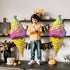 6 Pack Rainbow Ice Cream Cone Balloon Candies Sweetmeat Food Party Supplies For Birthday Wedding Baby Shower, Big Ice