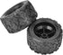 Pilipane 2pcs Wheel Tire Replacement for HS 18301 18302 18311 18312 1/18 RC Car Accessories