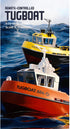 1/72 2.4Ghz RC Boat, RC Tugboat for Pools and Lakes, High-Speed Remote Control Boat Ship with Low Battery Reminder