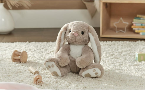 10.5" Bearington Boomer Easter Bunny Stuffed Animal - Premium Soft Plush Easter Stuffed Animals for Everyday Cuddles