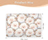 siphylline 52" 34" Cute Cartoon Sheep White Extra Large Resuable Toddler Mattress Pads Soft Absorbent Potty Training