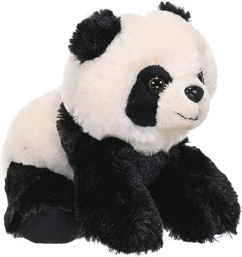 Wild Republic Panda Plush Stuffed Animal, Cuddlekins 8 Inches - Black & White Gifts for Kids