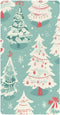 Bseiialft Colorful Christmas Trees Snow Crib Sheets for Boys Girls Soft and Breathable