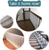 Child Safety Rail Net for Balcony, Patios, Railing, Stairs, 10ft x 2.5ft, Sturdy Mesh Fabric Material (White)