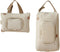 BLULILY Embroidered Bear Stroller Wet Wipe Pouches Portable Baby Wipe Holder Embroidery Baby