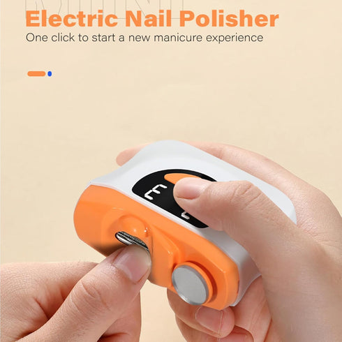 Generic Trimmers 3-Speed Electric Nail Clippers - Nail for Adults | Clippers Electric | Automatic Cutter | LED Quiet