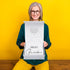 Shyyween 4 Set Pcs Pregnancy Announcement for Grandma, Hello Grandma Baby Bodysuit, Hello Grandma Pregnancy Reveal Card