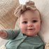 Anano Realistic Newborn Baby Dolls - 20 Inch Silicone Weighted Reborn Baby Doll with Green Outfit
