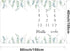 CSFOTO Baby Milestone Blanket 60''x40'', Eucalyptus Leaves Newborn Photography Props Blanket for Boy & Girl