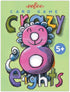 eeBoo Crazy Eights Card Game - Easy Instructions Included, Durable Cards, Educational Fun for Ages 5+