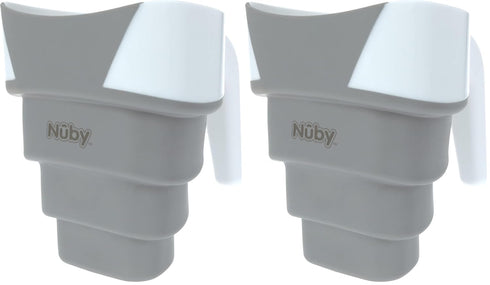 Nuby Collapsible Rinse Pail for Baby Bath Time - Collapsible Bucket with