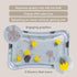 Tummy Tummy Tummy Taf Toys Time Water Mat for Babies - Stimulating Rabbit & Hedgehog Time Sensory Mat with Water Fill