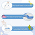 Potty Training Toddler Toilet Seat, Toilet Potties Training for Children Infant Baby Dinosaur Potty Chair with Splash