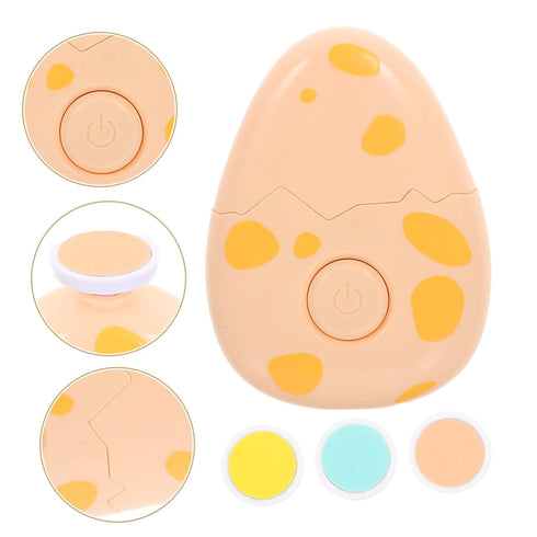Trimmer Electric Nail Cartoon Egg Design Safe Electric Nail Polisher Grinding Heads for Newborn
