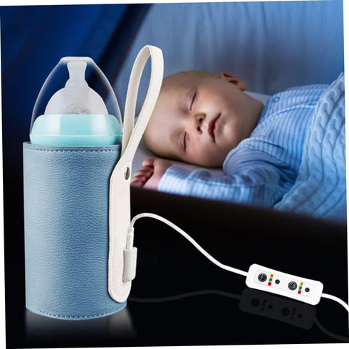 LIFKOME Portable Milk Warmer for Infants - Insulation Cover for Breastmilk