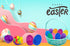2.3" Inch (12-Pack) 2.3" (12-Pack) The Dreidel Company Fillable Easter Eggs with Hinge Bulk Colorful Bright Plastic