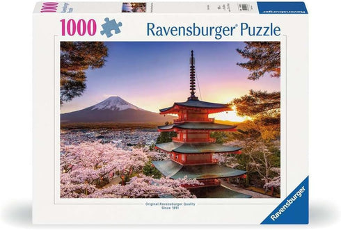 Ravensburger - Mount Fuji Cherry Blossom - 1000 Piece Jigsaw Puzzle -