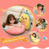REFAHB Cute Throw Pillow Stuffed Banana Toys, Removable Fluffy Creative Gifts for Teens, Girls, Kids