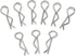 Honbay 100PCS 1/16 Metal Car Truck Buggy Shell Body Clips Pins for RC Vehicles