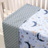 Baby Blankets for Unisex Boys & Girls, Super Soft Minky, 30 x 40 inch Outer Space Printed Bed Throws Newborn