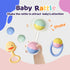 13PCS Baby Rattles 0-6 Months, Teething Toys with Storage Case, Best Newborn Present