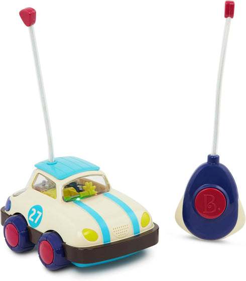 B. toys Rally Ripster Remote Control Car, Light-Up Toy Vehicle for Toddlers, Kids 12 Months +