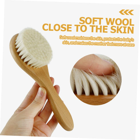Toddmomy Silicone Bath Brush & Grooming Kit for Newborns - Perfect for Boys & Girls