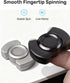 3 1 in Metal Fidget Toys for Adults - Fidget Slider Spinner Clicker Haptic with Smooth Stable Spin, Small Desk Spinner
