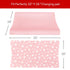 2 Pack, 32"x16" Cozy 2-Pack Changing Pad Cover for Girls Lovely Print Soft Diaper Change Table Sheets, Fit Contoured
