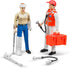 62710 Set Bruder bworld Figure Ambulance Toy Figure