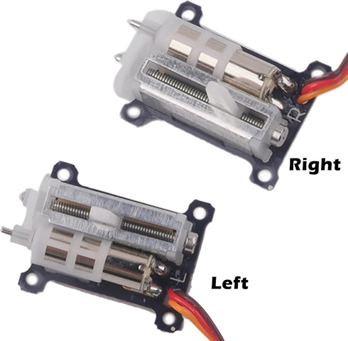 2pcs 1.5g Tiny servo Micro Linear Digital Servo Lightweight Mini Size for Indoor Aircraft Small RC Plane