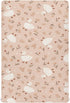Takiito Cute Goose Flowers Crib Sheet for Boys Girls, Super Soft Breathable Fitted