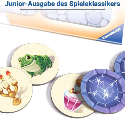 Ravensburger Labyrinth Junior Family Board Game - Moving Maze for Kids Age 4 Years and Up