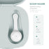 14OZ 400g Termichy Milk-Powder Formula Dispenser Container: Baby Formula Storage Container for Travel - Portable