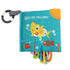 0-6, 6-12, 12-18 Fish Baby Books Toys, Touch Feel Cloth Crinkle Books for Babies, Infant Toys Months,Early Learning