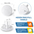 Outlet Covers Baby Proofing White - PRObebi 38 Pack Plug Covers for Electrical Outlets, Child Proof Socket Covers