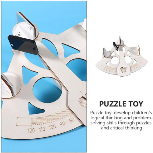Toyvian Sextant Mark Navigation Bundle, Artificial Horizon Navigation Tool for Educational Navigation Training Practice